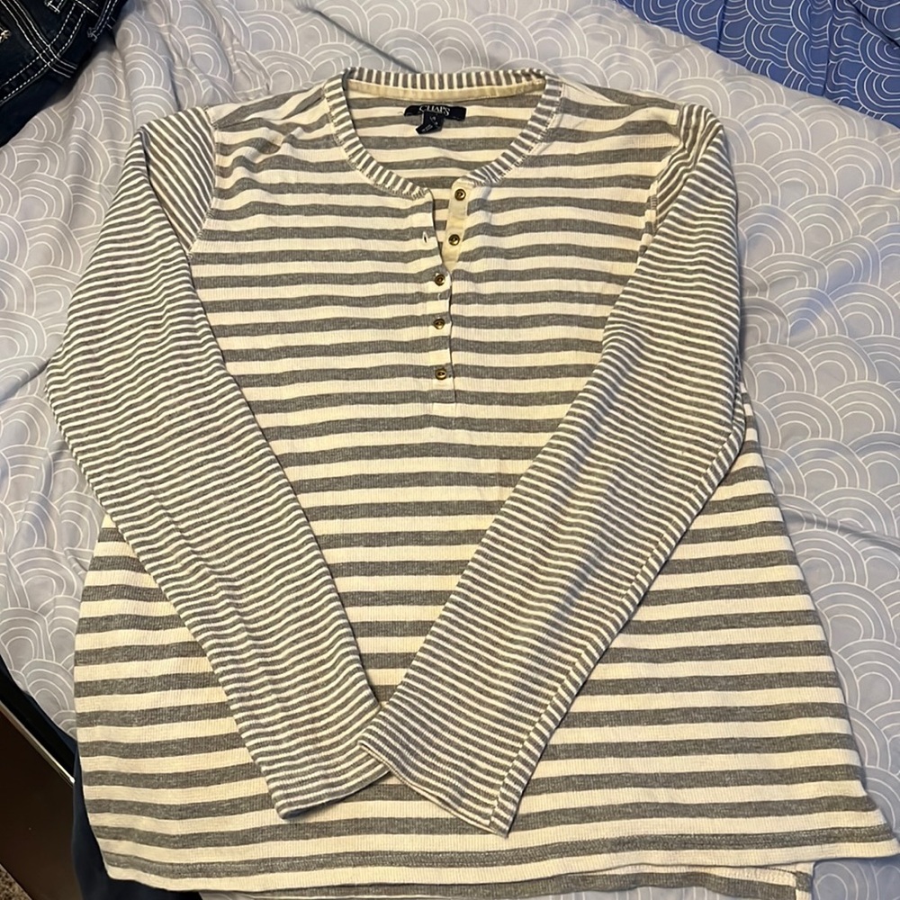 Women’s Chaps Size Large, long sleeve shirt